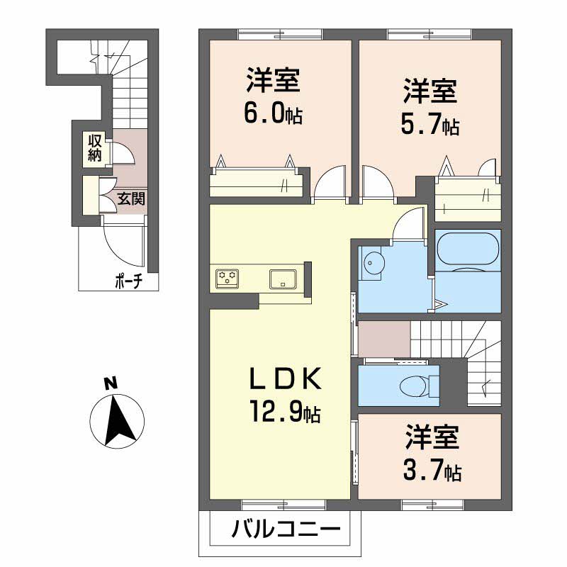 シャーメゾン園部0202-2