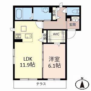 シャーメゾン宮浦 0101号-2