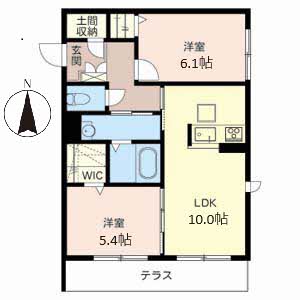 グリナージュ岩倉A102-2