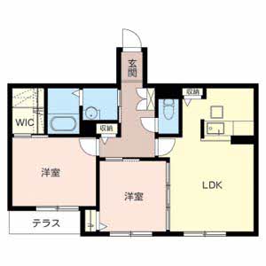 シャーメゾン中島 0102号-2