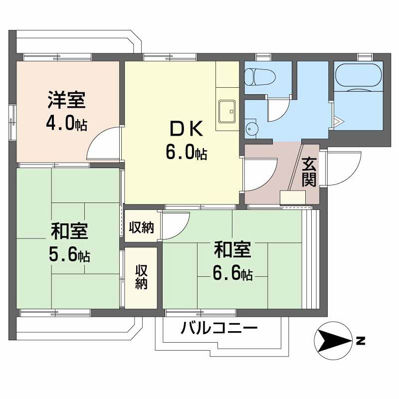 タウニィ中津 0201号-2