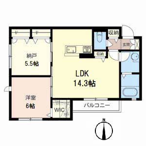 ディアコート ゆづる葉(弓弦葉) 0203号-2