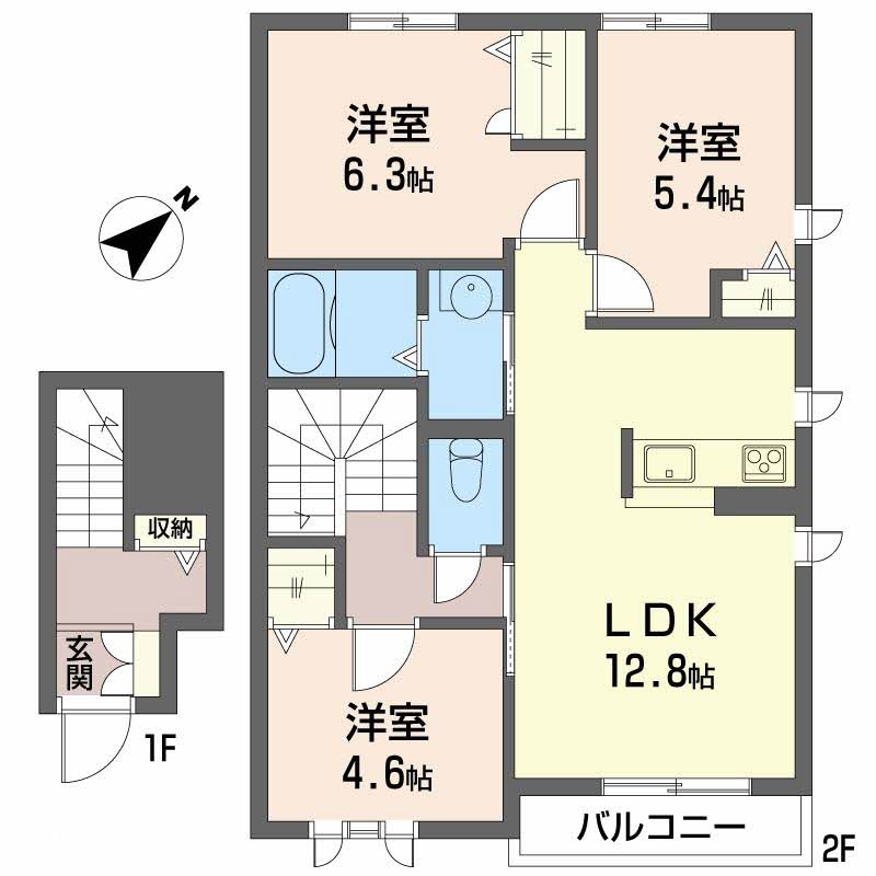 シャーメゾンガーデンズ惣盛B203-2