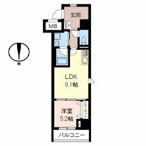 天満橋Ｄ’ｓコート 0401号-2