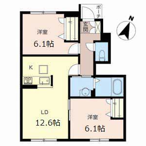 リアンＢ B102号-2