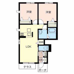 セントリビエ下滝野 B101号-13