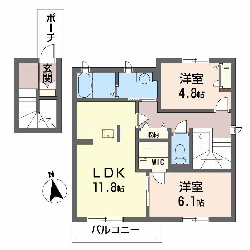 シャーメゾンふじいⅠ0205-2