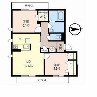 シャーメゾン北楠葉 0102号-16
