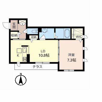 シャーメゾン彩　Ⅲ号館0103-2