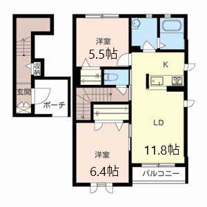 シャーメゾン　やまぶき B202号-14