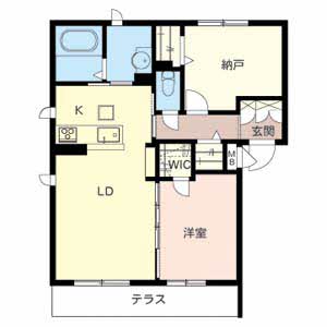 ヴィラエーデル泉Ⅱ 0101号-6