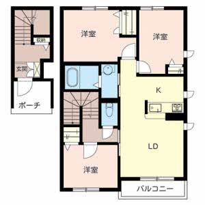 ＭＡＳＴ　ＣＯＵＲＴ新野辺A206-2