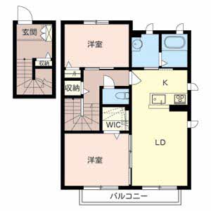 ＰｒｉｍｅｖｅｒｅⅡ番館 0201号-3