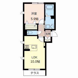 ラ・フロール大倉山 0103号-2