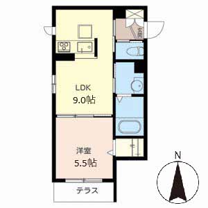 シャーメゾン伊勢屋 0102号-2