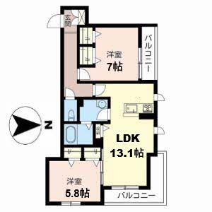 シャーメゾン沢之町 0303号-3