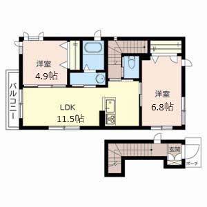 シャーメゾンリベルテ谷上0201-2