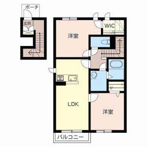 ニューフォーレス　ナガタ　Ｃ・Ｄ・ＥD205-2