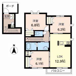 サン・クレールＢ0201-2