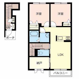 シャーメゾンＢｒｉｌｌｉａｎｔⅡ 0208号-2