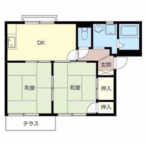 グリーンタウン國本Ｆ棟 0102号-14