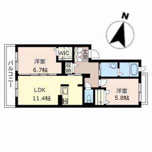 シャーメゾン　ガーデンヴィラ 0203号-3