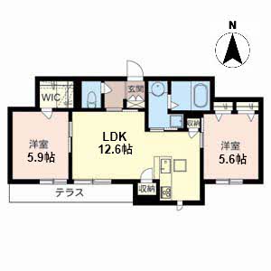 シャーメゾンSUNBAY 0102号-16