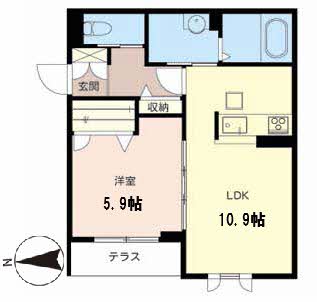 ビューハイツ小野Ⅱ 0105号-12