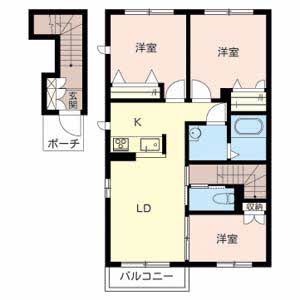 シャーメゾン青山北0201-2