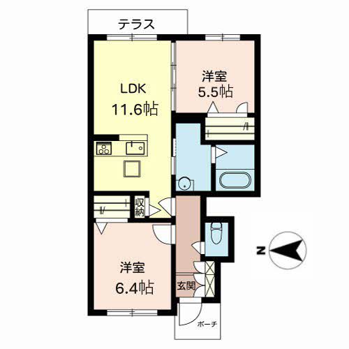 シャーメゾン北八木 0102号-5
