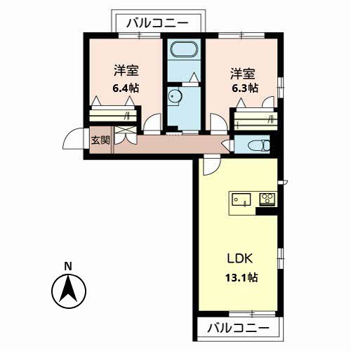 ガーデンスクエア弐番館0301-2