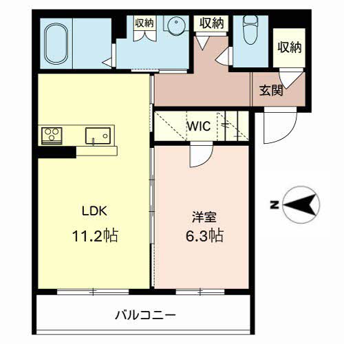 メゾン・ド・グレイス 0201号-3