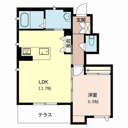 シャーメゾン桜小路 0101号-3