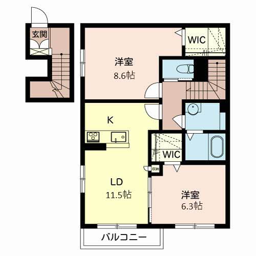 シャーメゾンポラリス 0203号-3
