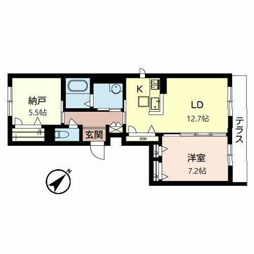 シャーメゾン桜丘Ⅰ・Ⅱ 1101号-6