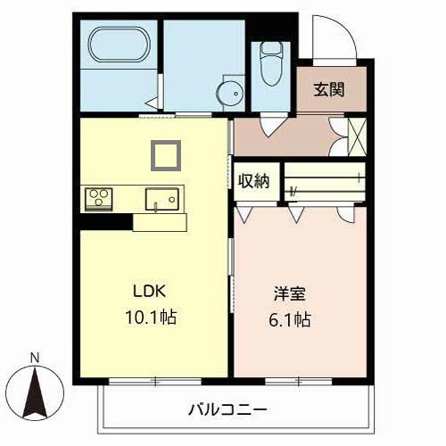 シャーメゾン プルメリア 0103号-3