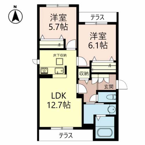 ラフィーネⅢ 0101号-2