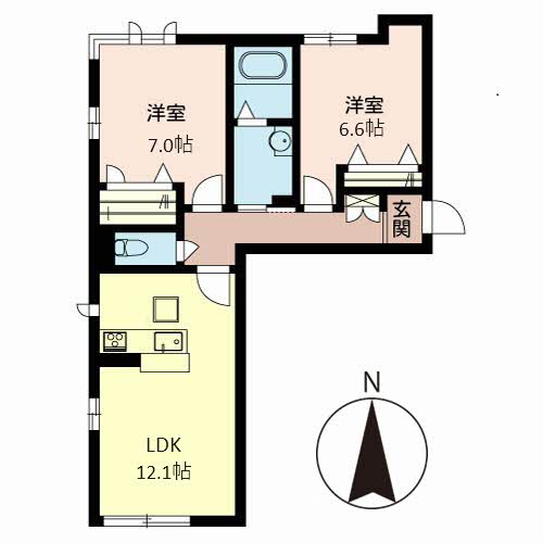 シャーメゾンハピネス弐番館0105-2