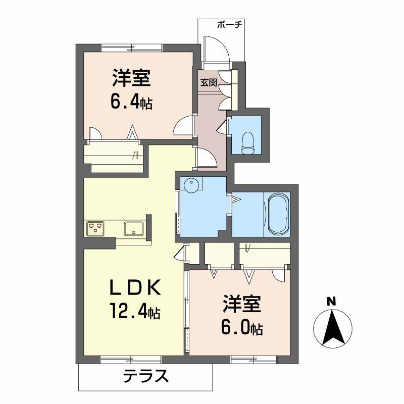 シャーメゾンＮＡＮＲＹＵA102-2