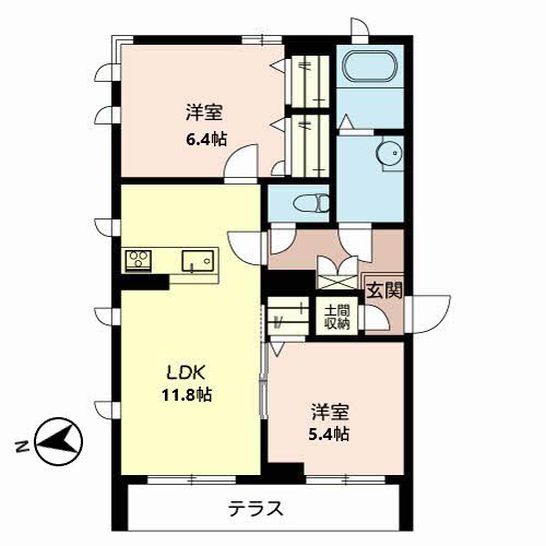 パークサイド戸牧 0101号-2