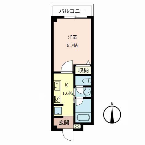 盛ハイツ 0203号-2