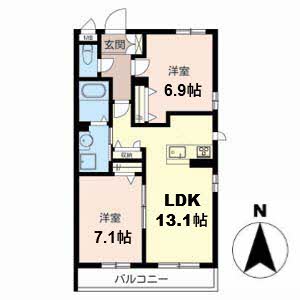 シャーメゾン　リバーサイド 0301号-4