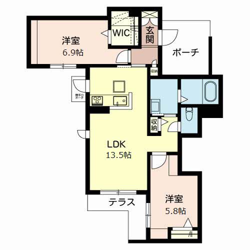 セリシール高羽　北館 0101号-2
