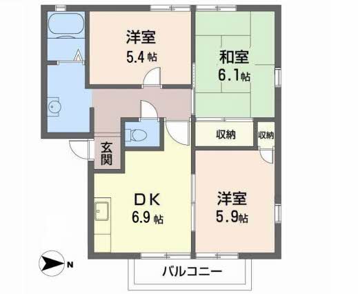 サンプライム阪南B202-2