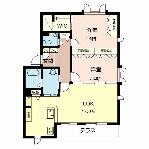 オーキッドコート大久保ＡＢＣＤ A101号-2