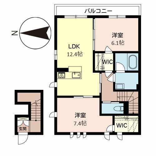 シャーメゾン太秦0201-2