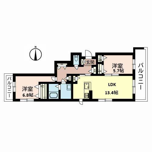 グランドゥール布施 0203号-6