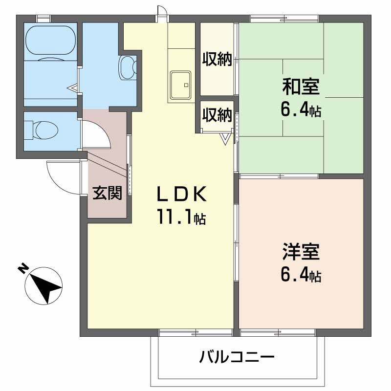 メゾンソレイユA102-2