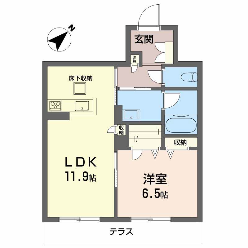 シャーメゾンさくらコート粟津0102-2
