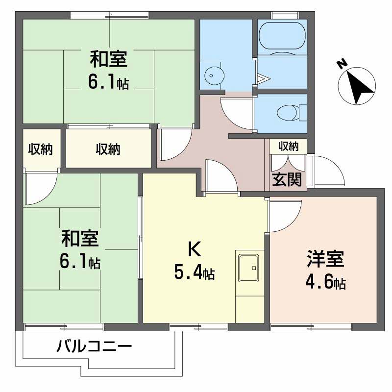 コーポ向陽台 C202号-12